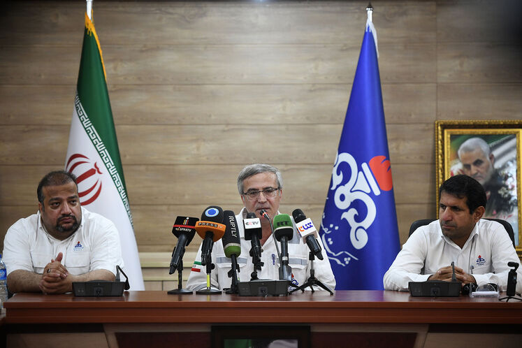 نشست خبری محمدحسین متجلی، مدیرعامل شرکت نفت و گاز پارس