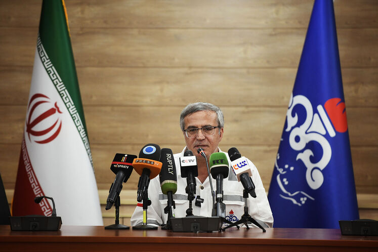 نشست خبری محمدحسین متجلی، مدیرعامل شرکت نفت و گاز پارس