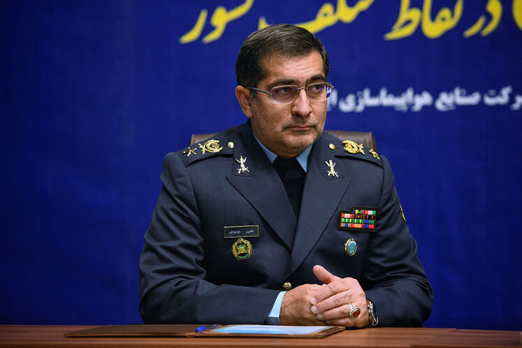 افشین خواجهفرد، رئیس هیئت مدیره شرکت صنایع هواپیماسازی ایران (هسا)