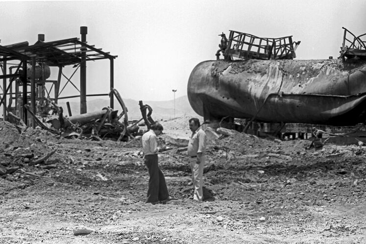 تخریب تأسیسات صنعت نفت در ۸ سال دفاع مقدس