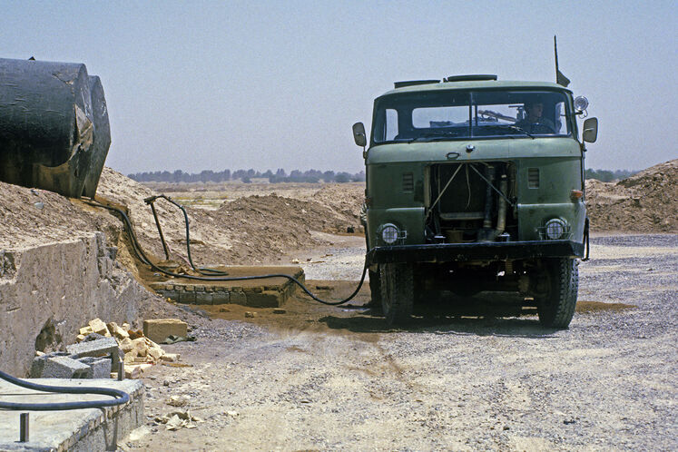 سوخترسانی به مناطق جنگی در ۸ سال دفاع مقدس