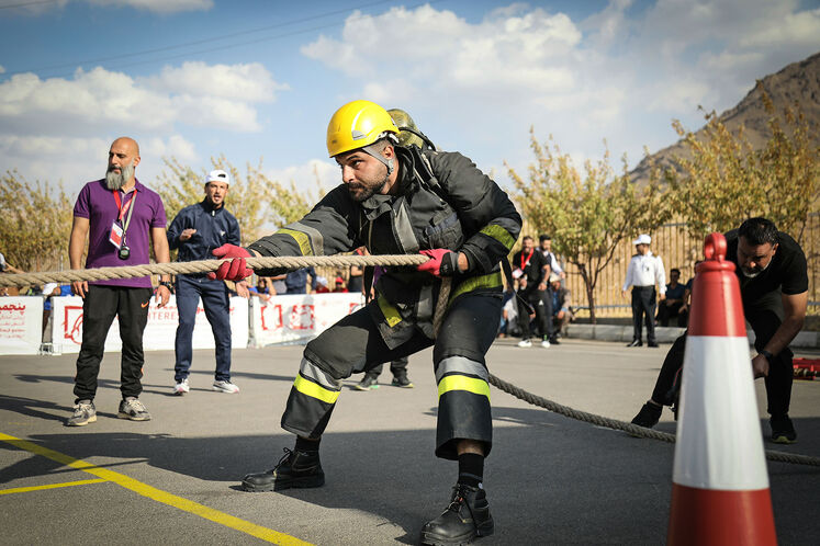 پنجمین دوره ارزیابی آمادگی عملیاتی و تخصصی آتش‌نشانان وزارت نفت