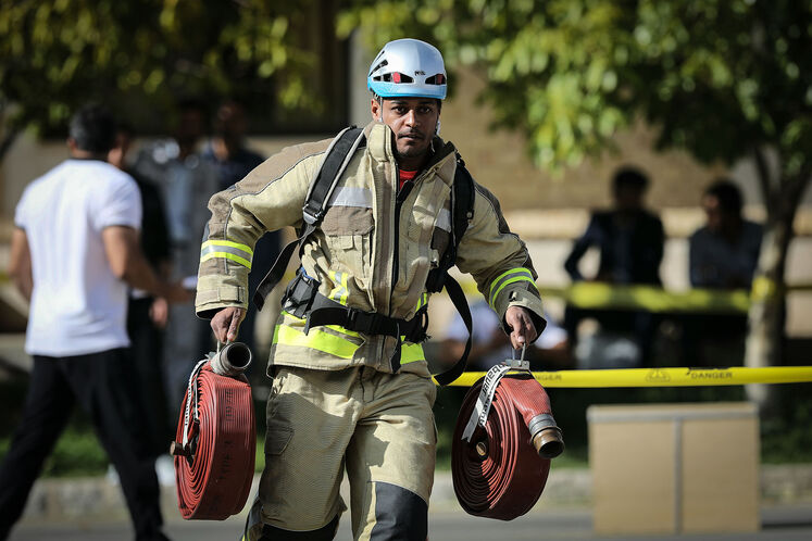 پنجمین دوره ارزیابی آمادگی عملیاتی و تخصصی آتش‌نشانان وزارت نفت