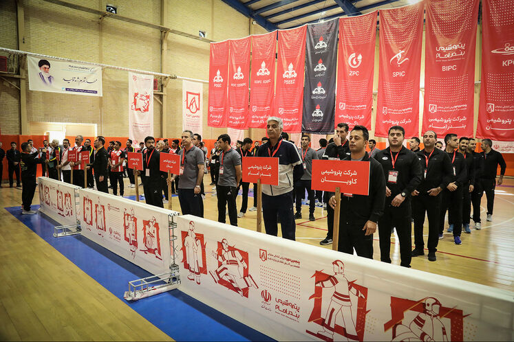 پنجمین دوره ارزیابی آمادگی عملیاتی و تخصصی آتشنشانان وزارت نفت