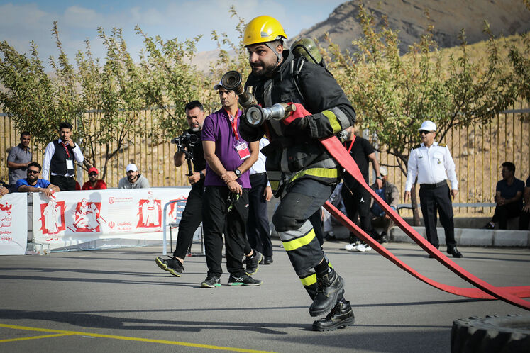 پنجمین دوره ارزیابی آمادگی عملیاتی و تخصصی آتشنشانان وزارت نفت