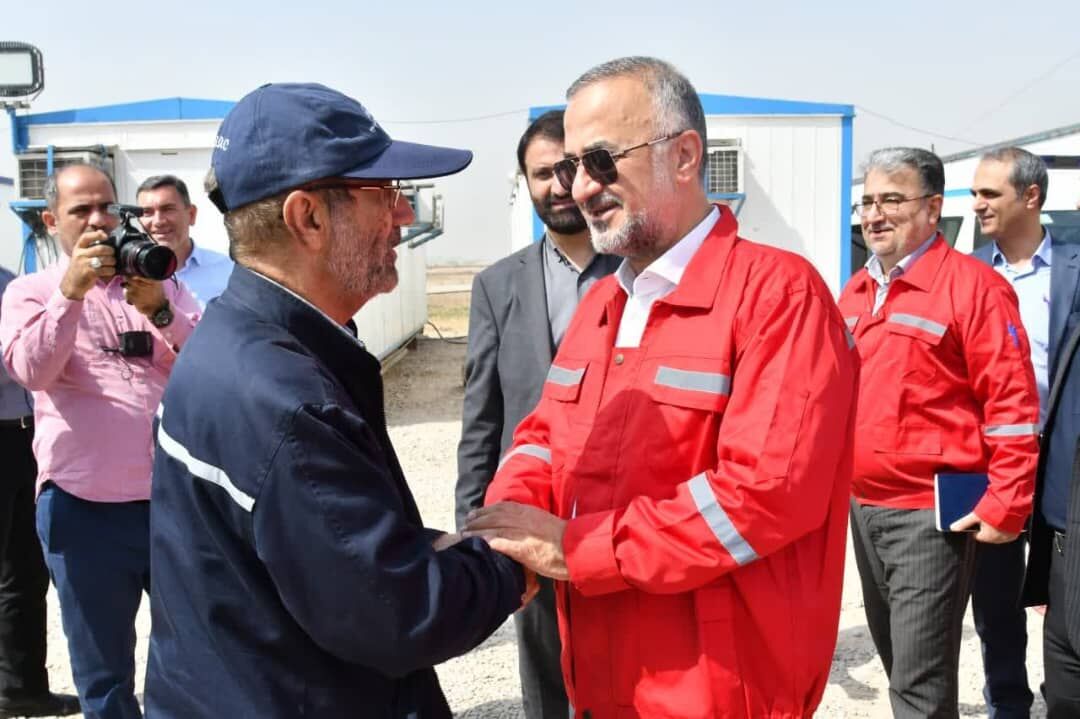 مشارکت مؤثر شرکت ملی حفاری در مهار فوران چاه شادگان ۱ مشارکت مؤثر شرکت ملی حفاری در مهار فوران چاه شادگان ۱