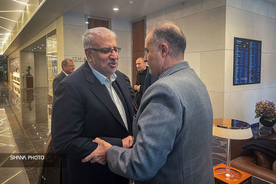 Owji welcomed by Iran’s ambassador to Moscow ahead of Russian Energy Week International Forum