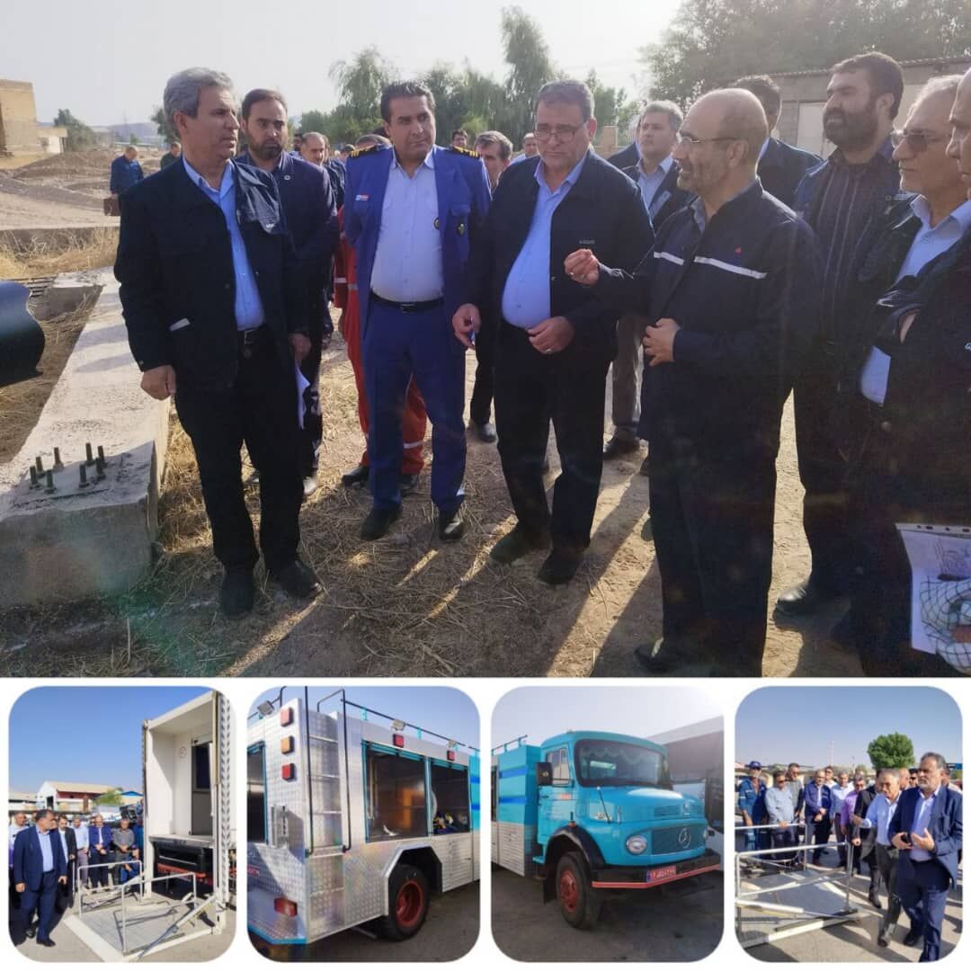 بازسازی ۱۷ دستگاه خودرو آتشنشانی و ترابری به همت نفت و گاز گچساران بازسازی ۱۷ دستگاه خودرو آتشنشانی و ترابری به همت نفت و گاز گچساران