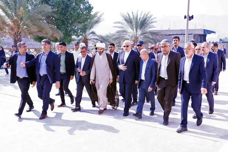 سفر جواد اوجی، وزیر نفت به شهرستان لامرد