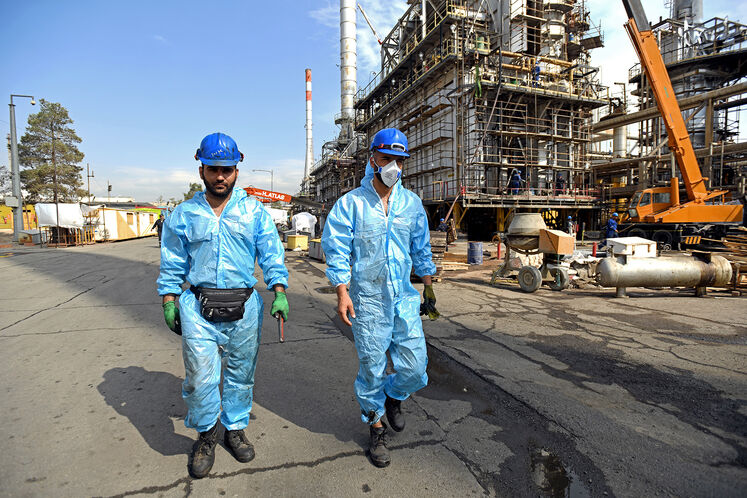 تعمیرات اساسی پالایشگاه نفت تهران