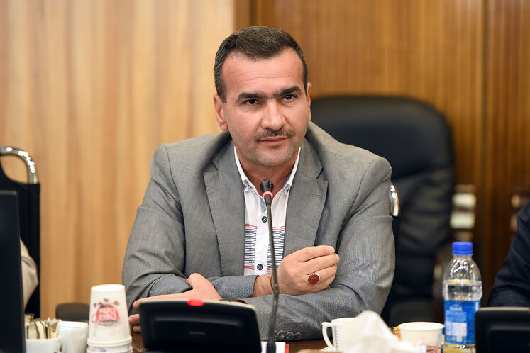 رامیز مهدی جواد، عضو هیئت همراه مدیرکل آموزش وزارت نفت عراق