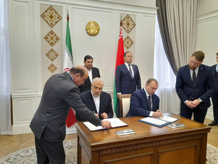 سفر جواد اوجی، وزیر نفت به بلاروس