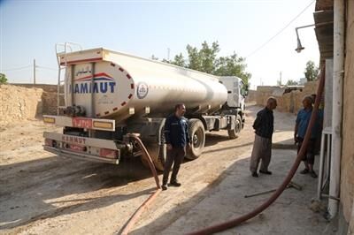 توزیع ۵ میلیون لیتر آب‌ آشامیدنی میان روستاهای دچار تنش‌ آبی مسجدسلیمان