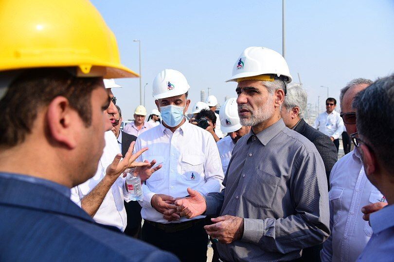 پیشرفت ۵۲ درصدی طرح ایران الانجی پیشرفت ۵۲ درصدی طرح ایران الانجی