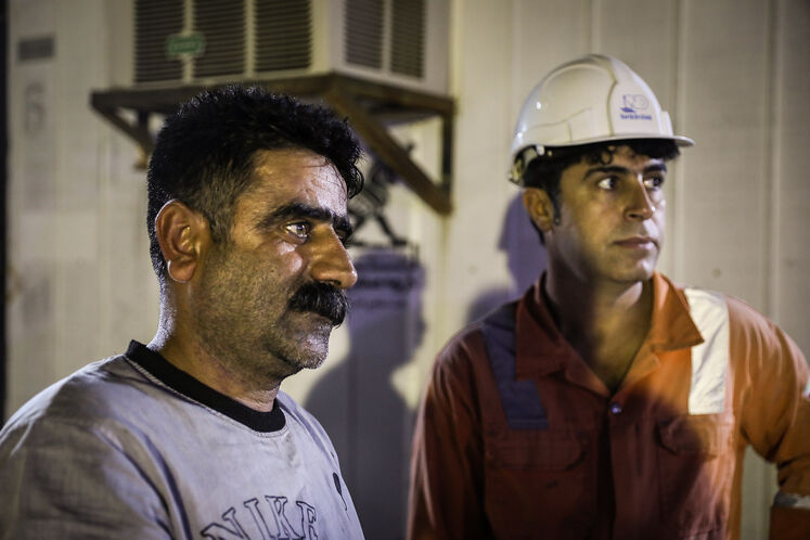 رنگ زندگی در کمپ نفتی