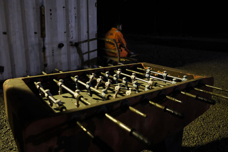 رنگ زندگی در کمپ نفتی