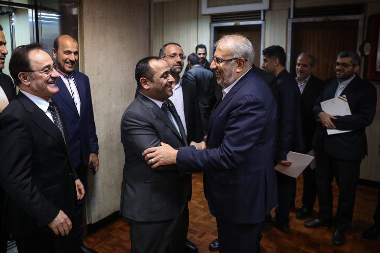 دیدار و گفت‌وگوی وزیر نفت و وزیر برق عراق