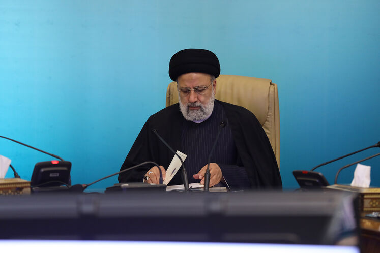 حضور سید ابراهیم رئیسی، رئیس‌جمهوری در وزارت نفت
