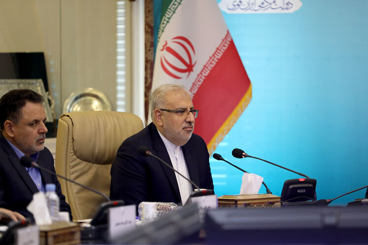 حضور سید ابراهیم رئیسی، رئیسجمهوری در وزارت نفت