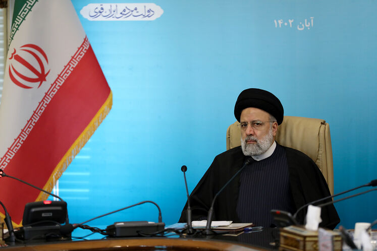 حضور سید ابراهیم رئیسی، رئیسجمهوری در وزارت نفت