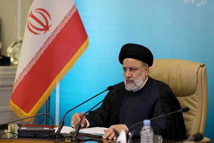 حضور سید ابراهیم رئیسی، رئیسجمهوری در وزارت نفت