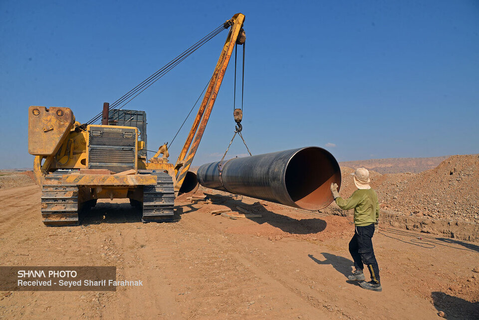 پیشرفت ۸۷ درصدی اجرای پروژه خط لوله گاز دوراهی دشتک - نهبندان پیشرفت ۸۷ درصدی اجرای پروژه خط لوله گاز دوراهی دشتک - نهبندان
