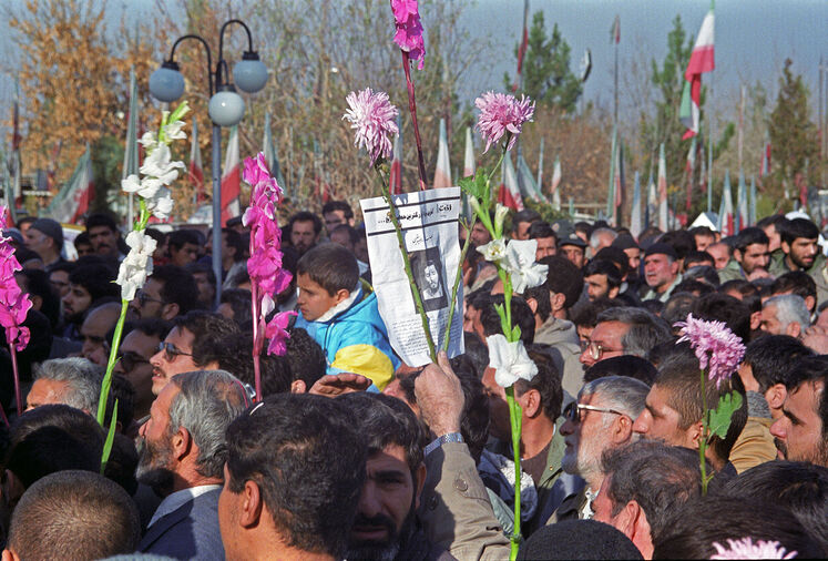 تشییع پیکر شهید تندگویان