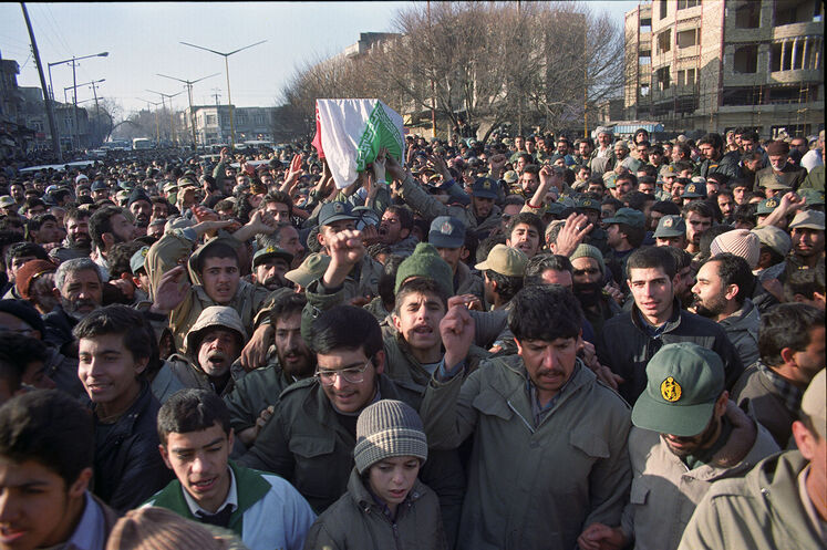 تشییع پیکر شهید تندگویان