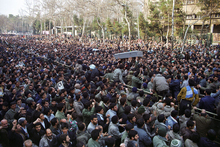 تشییع پیکر شهید تندگویان