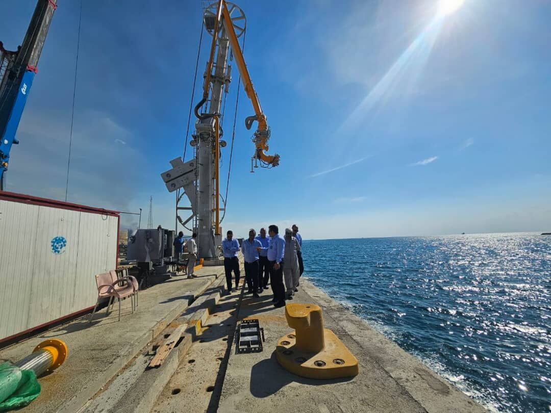 اسکله شماره ۱۷ عسلویه در آستانه بهرهبرداری قرار گرفت اسکله شماره ۱۷ عسلویه در آستانه بهرهبرداری قرار گرفت