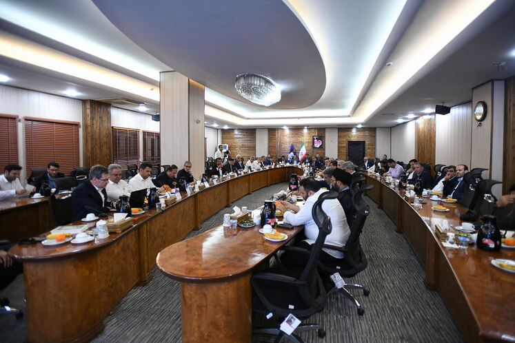 بازدید محمد دهقان، معاون حقوقی رئیسجمهوری از پالایشگاه طرح توسعه فاز ۱۴ پارس جنوبی