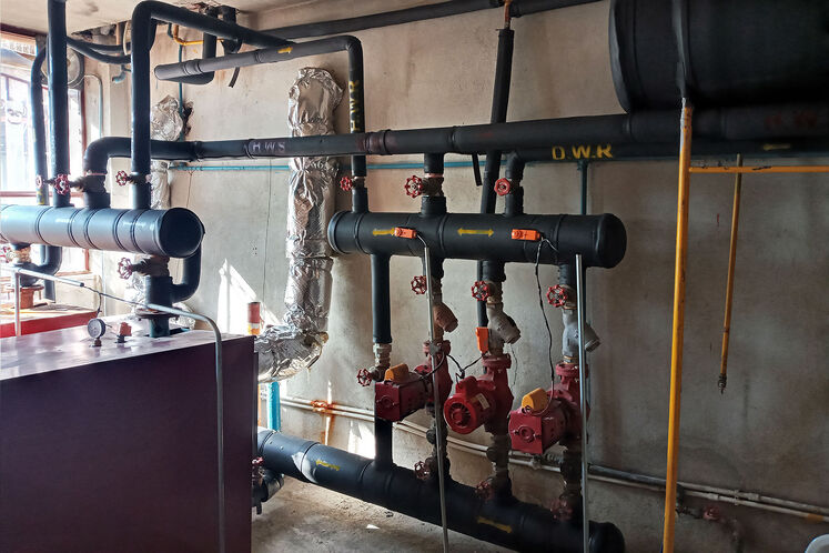 پس از اصلاح و بهسازی موتورخانه