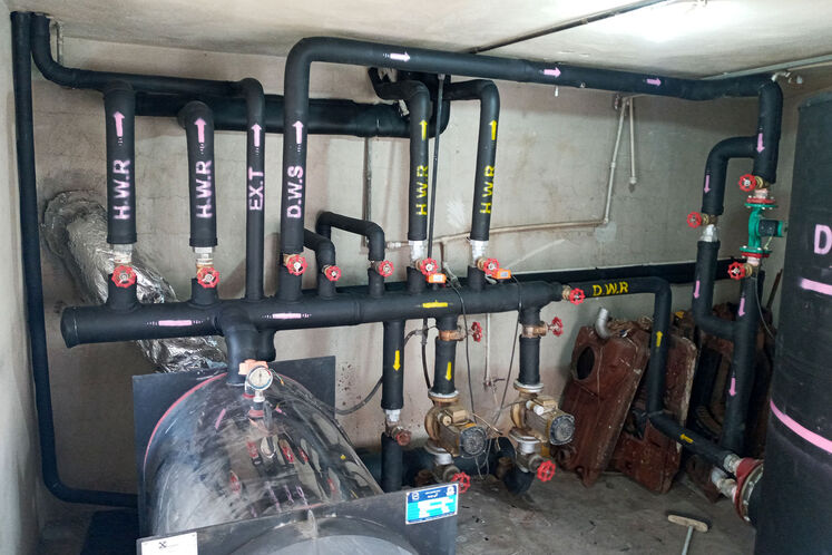 پس از اصلاح و بهسازی موتورخانه