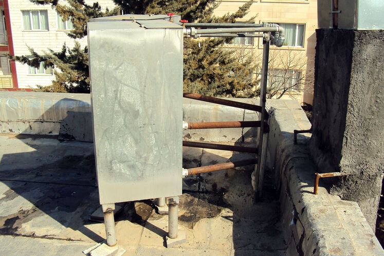 پیش از اصلاح و بهسازی تاسیسات موتورخانه