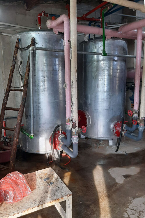 پیش از اصلاح و بهسازی موتورچخانه