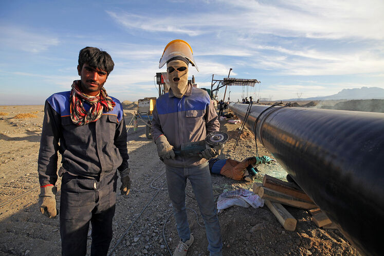 پروژه خط لوله گاز «دوراهی دشتک - نهبندان»