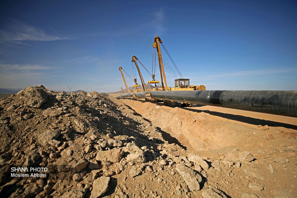 خط انتقال گاز دوراهی  دشتک - نهبندان به بهرهبرداری میرسد خط انتقال گاز دوراهی  دشتک - نهبندان به بهرهبرداری میرسد