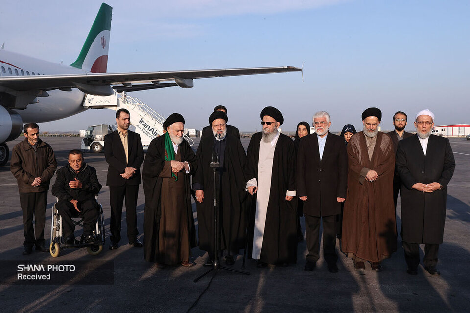 رئیسجمهوری وارد استان گلستان شد رئیسجمهوری وارد استان گلستان شد