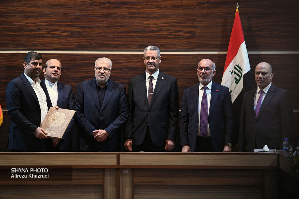 دیدار و گفت‌وگوهای وزیران نفت ایران و عراق