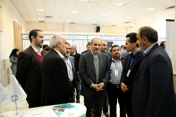 بازدید مجید چگنی، مدیر عامل شرکت ملی گاز ایران از نمایشگاه جانبی رویداد بین‌المللی هیدروژن