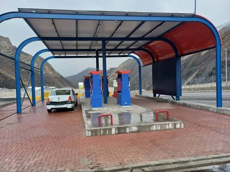 جایگاه عرضه سوخت آزادراه تهران - شمال راهاندازی شد جایگاه عرضه سوخت آزادراه تهران - شمال راهاندازی شد