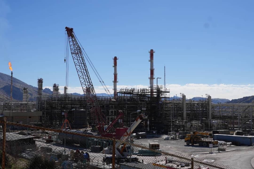پیشرفت ۸۰ درصدی پروژه ساخت فاز دوم پالایشگاه گاز ایلام