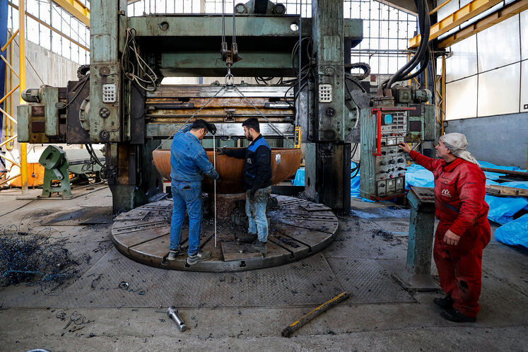 ساخت برج جذب آمین پروژه فاز ۲ پالایشگاه ایلام