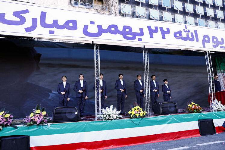 مراسم راهپیمایی چهل‌وپنجمین سالروز پیروزی شکوهمند انقلاب اسلامی ایران