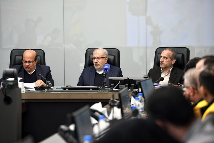 نشست مدیریت بحران شرکت ملی گاز ایران با حضور وزیر نفت