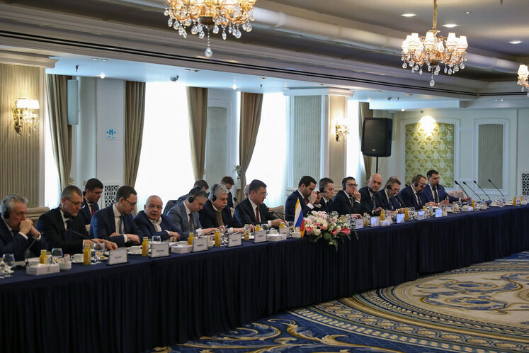 نشست محدود هفدهمین اجلاس کمیسیون همکاری اقتصادی ایران و روسیه