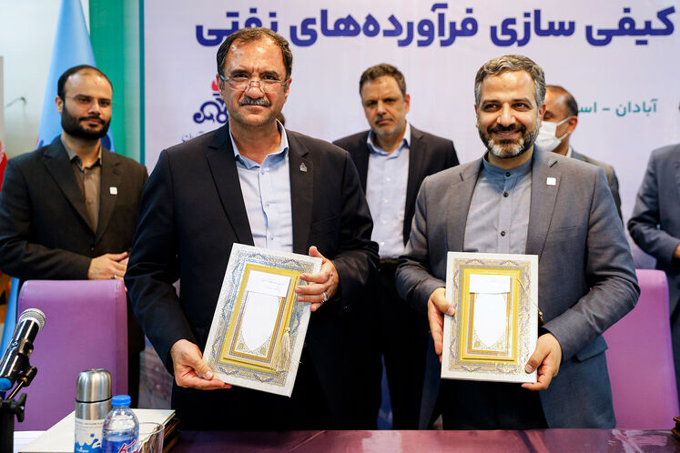 امضای اسناد همکاری پالایشگاه آبادان و دانشگاه صنعت نفت