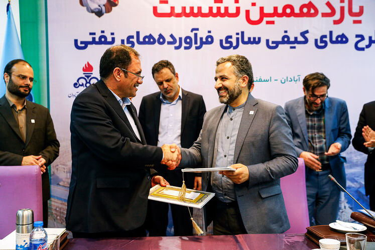 امضای اسناد همکاری پالایشگاه آبادان و دانشگاه صنعت نفت