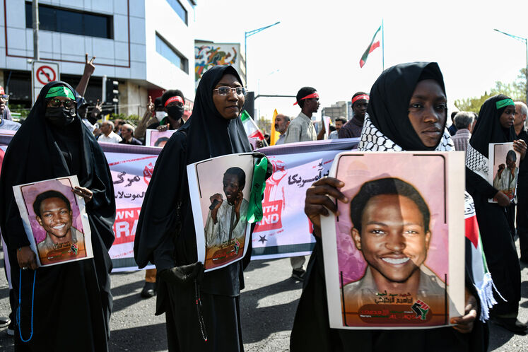 حضور جواد اوجی، وزیر نفت در راهپیمایی روز جهانی قدس