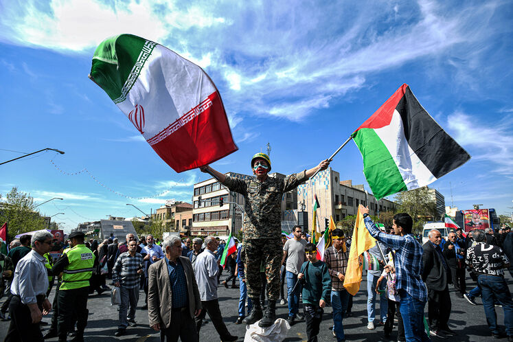 حضور جواد اوجی، وزیر نفت در راهپیمایی روز جهانی قدس
